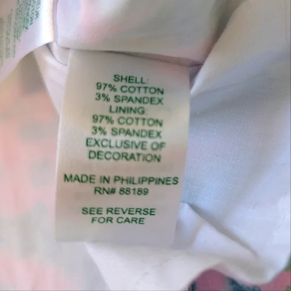 Lilly Pulitzer Delia Stretch Shift Dress Hip Nautic 6 - Picture 15 of 15